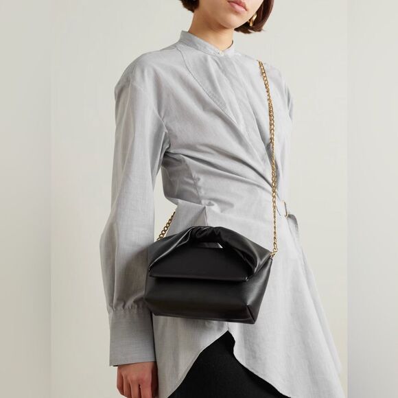 JW ANDERSON Twister midi leather shoulder bag - Picture 3 of 15